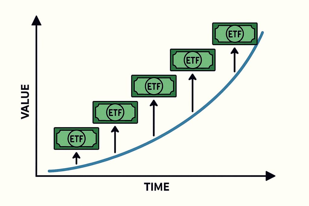 ETF 꾸준한 적립식 투자 그래프