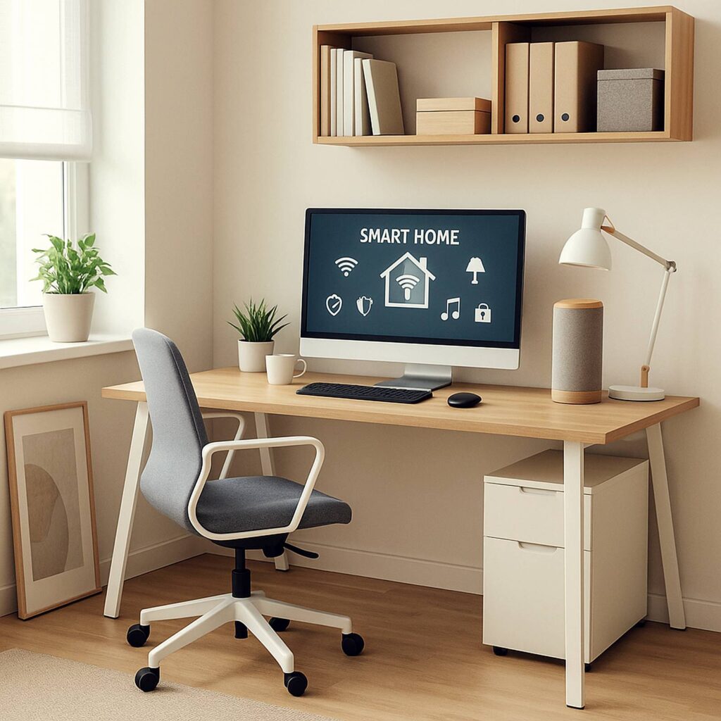 스마트홈 오피스 인테리어 전경