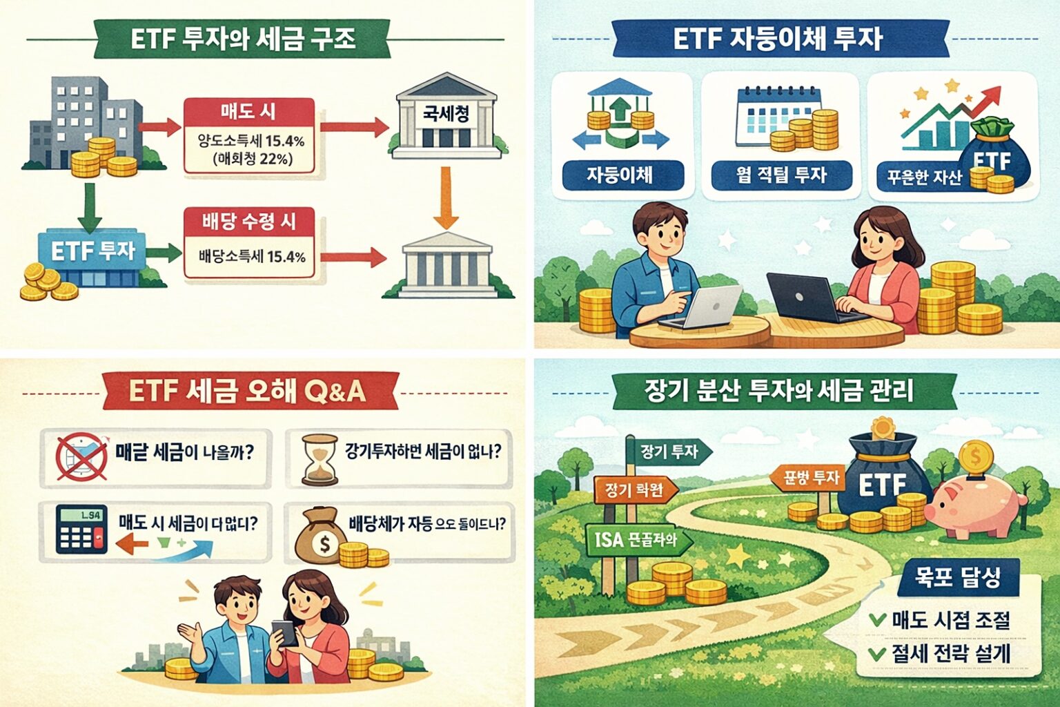 ETF 자동이체 세금의 관계, 사람들이 가장 많이 오해하는 부분 정리 - 모두의 혜택 모혜